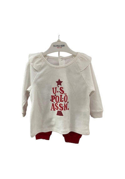 U.S. Polo Assn. U.s. Polo 2li Takım Beyaz-12683 Beyaz