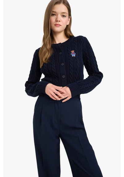 Defacto Coool Regular Fit Bisiklet Yaka Hırka E8237ax25wnnv215 Lacivert Defacto Coool Regular Fit Bisiklet Yaka Hırka E8237ax25wnnv215 Lacivert