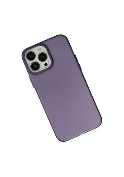 Apple iPhone Uyumlu 14 Pro Max Kılıf Modos Metal Kapak - Mor Bzsxx00 1