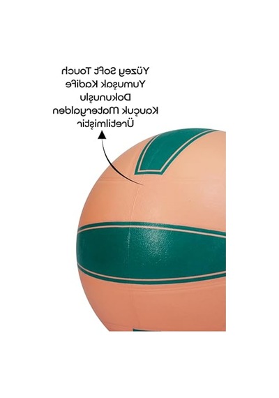 Kauçuk Dikişsiz Voleybol Topu, Pompa Dahil, İç Ve Dış Mekan Kullanımı İçin Açık Gri