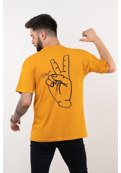 Oversize Penye Erkek T-Shirt (500754998)