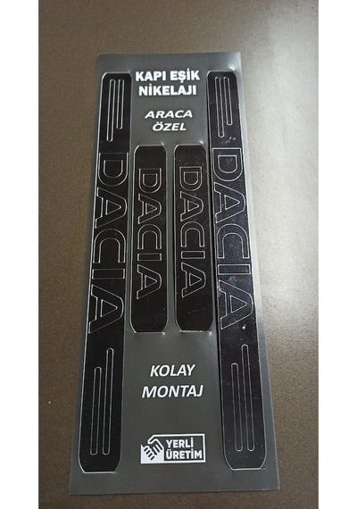 Dacia Logan Kapı Eşiği Set + Çamurluk Vent Krom Görsel