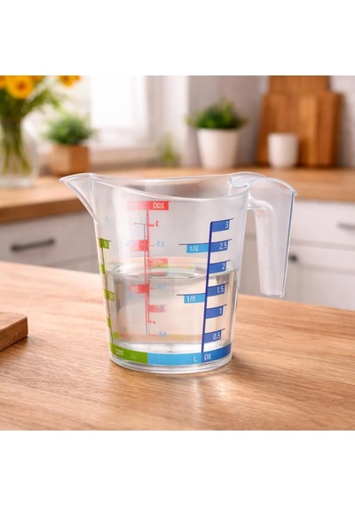 Dereceli Ölçü Kabı Aralıklı Göstergeli Ölçü Kapları 1000 Ml Diğer