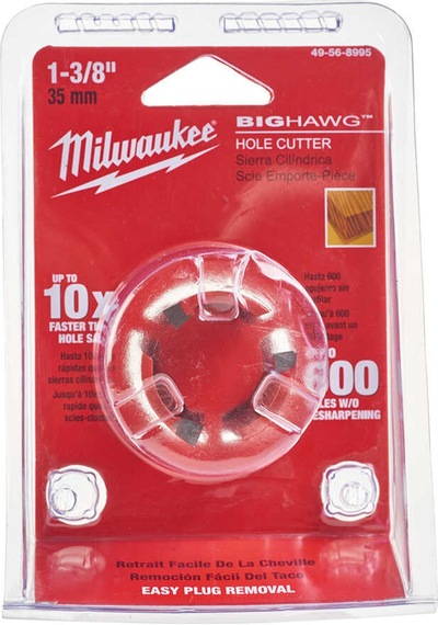 Milwaukee 35x60 Mm Bıghawg Ahşap Delik Testere - Panç