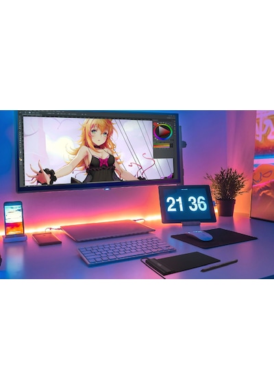 Techtic Veıkk S640 6x4inç Grafik Dijital Tablet 8192 Seviye Pilsiz Kalem Desteği Android Windows Mac Uyumlu