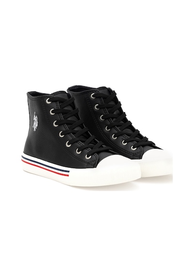 U.S. Polo Assn. Kadın Siyah Spor Ayakkabı 50297270-VR046