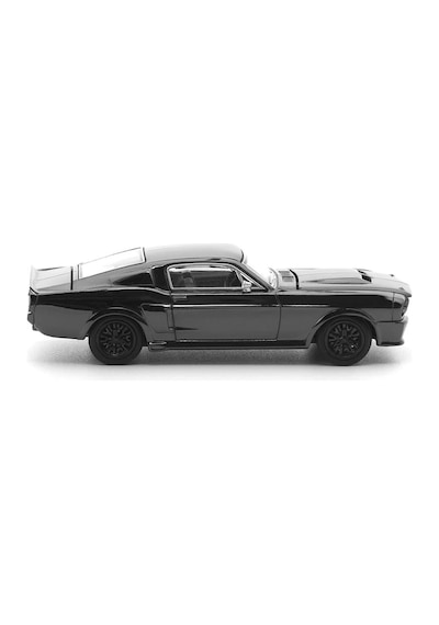 Pop Race 1:64 1967 Ford Shelby Mustang Gt500 Dark Chrome Limited Edition Prdc004 Model Araba Siyah