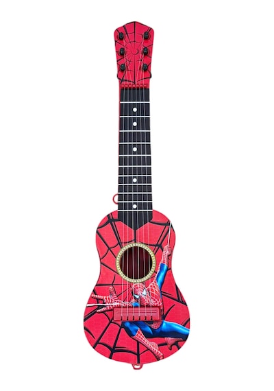 Oyuncak 6 Telli Örümcek Adam Gitar Çocuk Gitarı 50 Cm. Spider Man