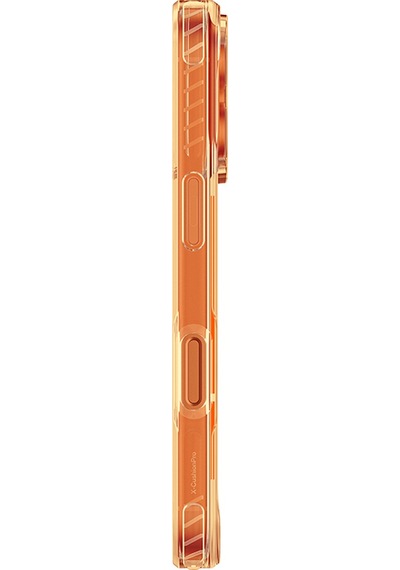 Apple Uyumlu iPhone 17 Pro  Kılıf M-safe Şarj Özellikli Airbag Amazingthing Titan Pro Serisi Kapak Turuncu Turuncu
