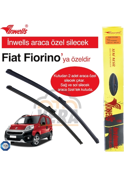Fiat Fiorino İnwells Araca Özel Silecek Takımı 2008-2017 Inw018