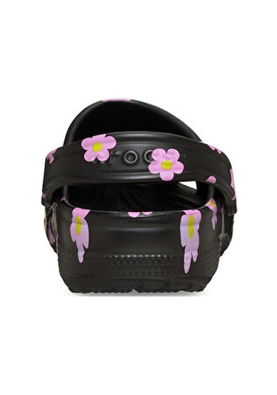 Crocs Classic Flower Clog K Çocuk Terliği 212670-001siyah Siyah