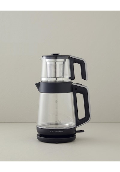 English Home CMK 6001 Cam Çay Makinesi ve Kettle