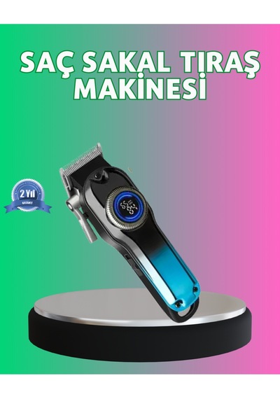 4 Limit Tarağı Ve Ayarlanabilir Kesim Uzunluğu Saç Makinesi -