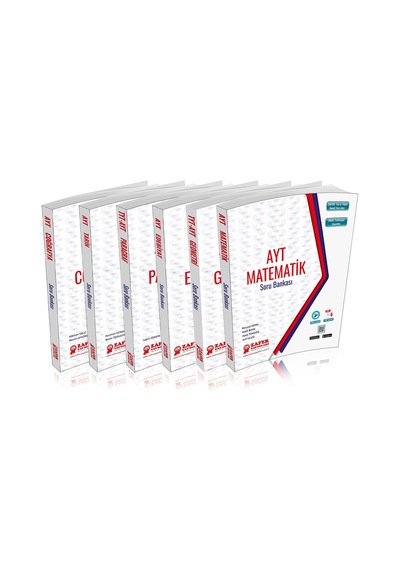 Zafer Yayınları - Ayt Eşit Ağırlık Dersleri Soru Bankası 6 Lı Set