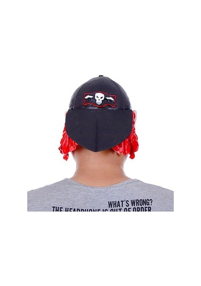 Lateks Şapkalı Gözlüklü Beyaz Maske +3