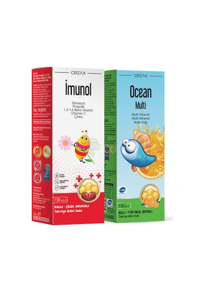 1 Adet Multi Şurup Ballı İmunol 1 Adet