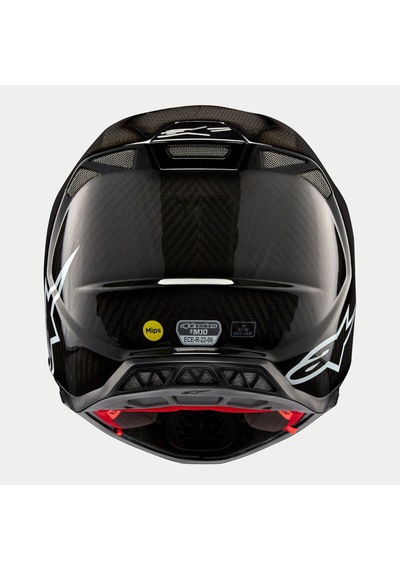 Alpinestars Supertech M10 Off-road Kaskı Siyah Beyaz Siyah - Beyaz