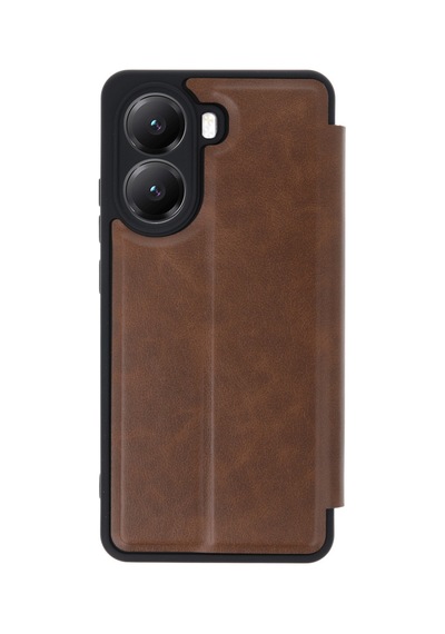 Xiaomi Poco X7 Pro Uyumlu Kılıf Flip Cover - Taba