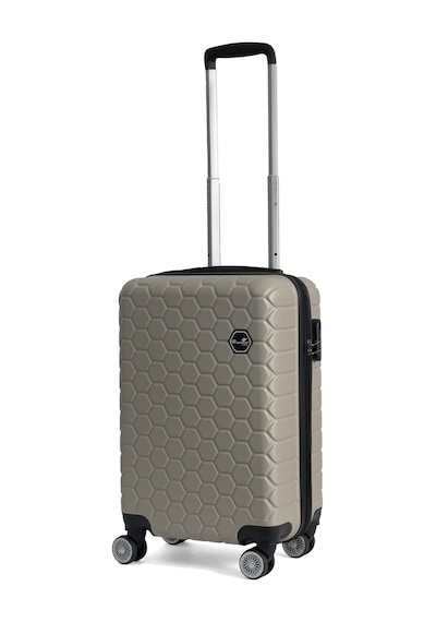 Reymond Luggage Altıgen Abs Seyahat Valizi, Kabin Boy Bej