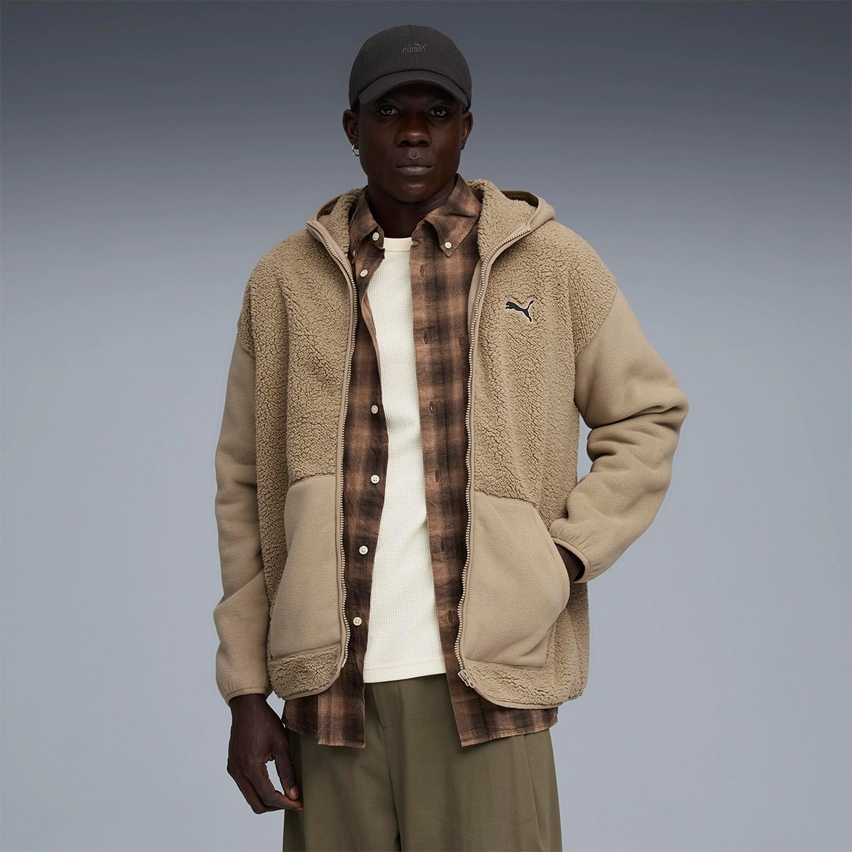 Puma Essentials Elevated Erkek Bej Ceket Bej