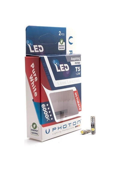 Photon T5 12 24V 1.2W Canbus 3'Lü Ph7003 Led