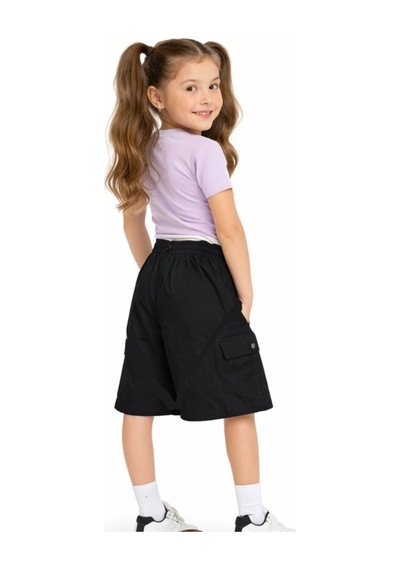 İrem Erkek Çocuk /kız Çocuk Kargo Cepli Beli Lastikli Paraşüt Kumaş Oversize Siyah Renk Şort İrem Erkek Çocuk /kız Çocuk Kargo Cepli Beli Lastikli Paraşüt Kumaş Oversize Siyah Renk Şort