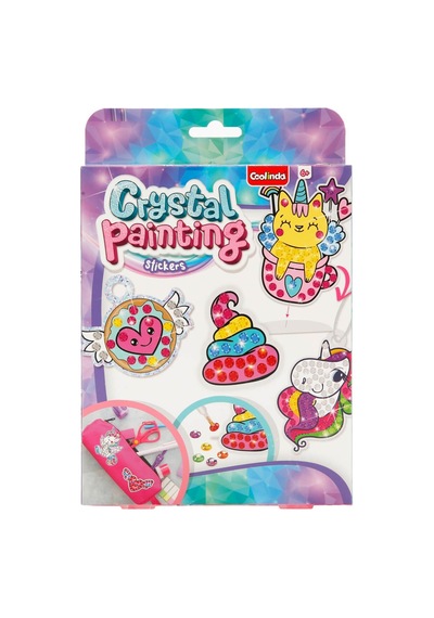 Crystal Painting Stickers Unicorn Kristal Boyama Seti - El Beceri Hobi Ve Etkinlik Yapıştırma Seti