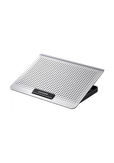 Luve Store Alüminyum Notebook Soğutucu Fanlı 7 Kademeli Laptop Standı 12-17 İnç Çift Usb