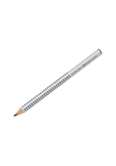 Faber Jumbo Grıp Kurşun Kal.gümüş Gövde 280187