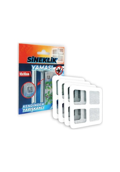 Sineklik Yaması Sineklik Tamir Bantı Kendinden Yapışkanlı 10X10Cm (544181881)
