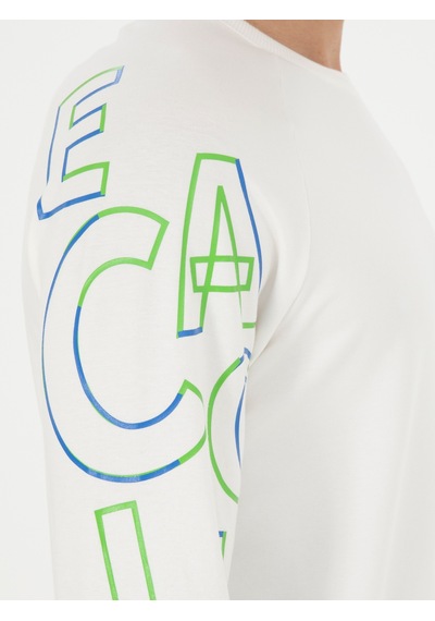 Cacharel Erkek Beyaz Sweatshirt 50284566-vr013