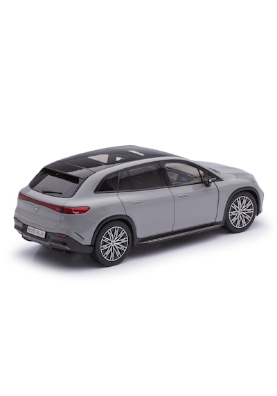 1:18 Ölçek Nzg 2023 Mercedes Benz Eqs Suv Amg Line X296 Gri Diecast Metal Minyatür Model Araba 25cm