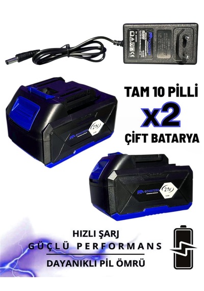Schmıtzer Sch-2002m Pro 21v Brushless Motor Yüksek Basınçlı Şarjlı Oto Araba Yıkama Makinesi 3 Kademe Dijital Göstergeli 30