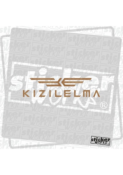 Kızılelma Hologram Sticker Bronz