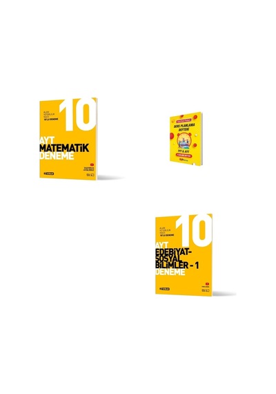 Ayt Matematik Ve Edebiyat Sosyal Deneme Seti