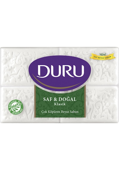 Duru Saf ve Doğal Klasik Beyaz Sabun 600 G