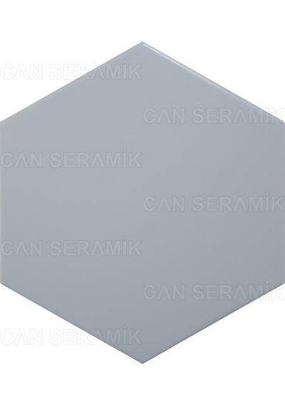 Can Seramik - 15x17 Cm. Altıgen Çini Karo N11.89