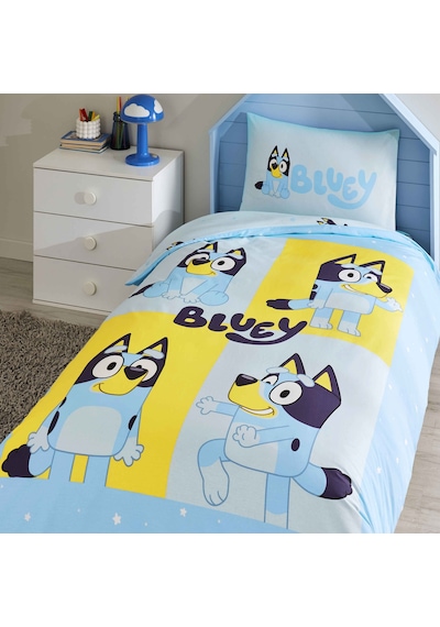 Taç Lisanslı Bluey Pamuk Tek Kişilik Nevresim Takımı 000000001000052298 Çok Renkli