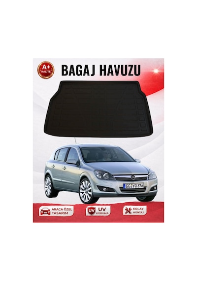 Opel Astra H Hb 2004-2015 3d Bagaj Havuzu Premıum A+