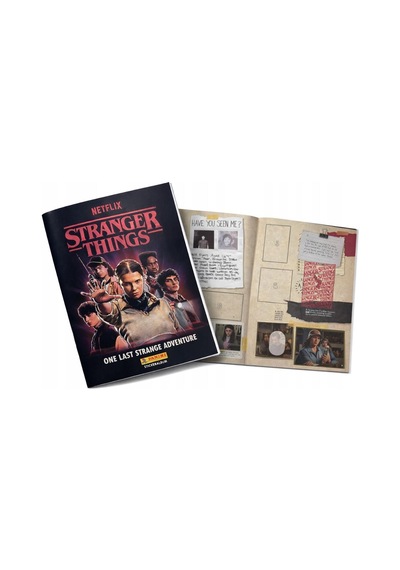 Panini Stranger Things Çıkartma Albümü 48 Sayfa 200 Sticker Serisi Posterli Yapıştırma Albüm