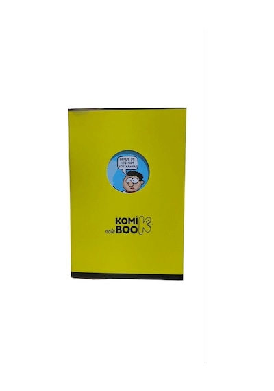 Paklon Kareli A7 Komik Notebook Sarı