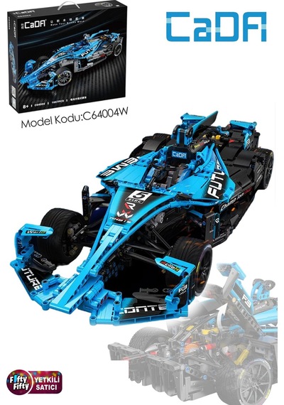 Cada Formula Racing -c64004w 1667 Parça Profesyonel Oyuncak Yapım Seti