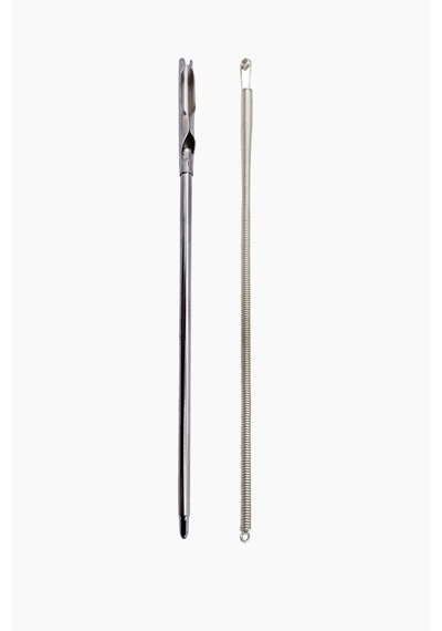Kordon Lastik Ve İplik Geçirme Aparatı Metal 2li Set