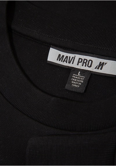 Mavi - Mavi Pro Siyah Sweatshirt 0s10596-900 Siyah