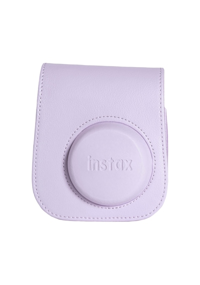 Fujifilm Instax Mini 12 Fotoğraf Makinesi + 20'li Film + Çerçeve + Deri Kılıf Seti Lila