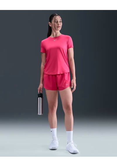 Nike One Classic Ib9408-666 Dri-fıt Kısa Kollu Kadın Tişört - Pembe