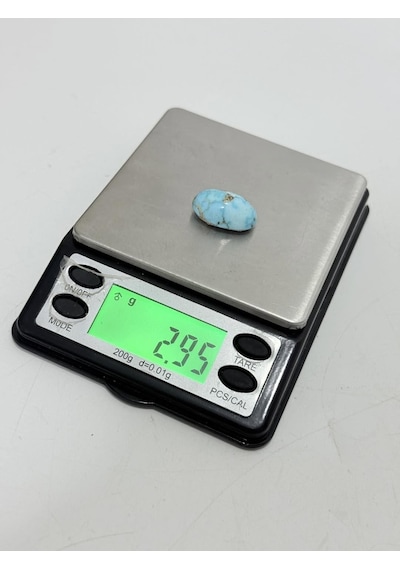 Doğal İran Nişabur Firuze Turkuaz Taşı 14,8 Karat - 2,95 Gram T230