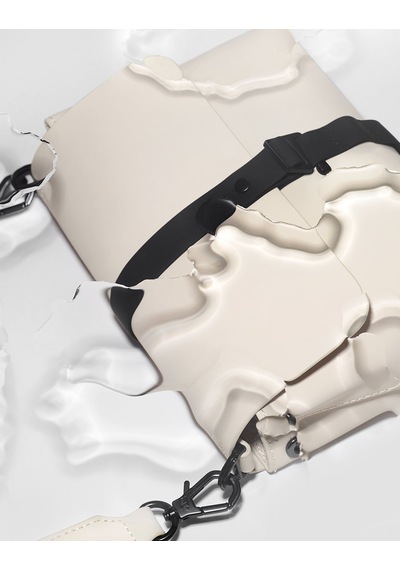 Gaston Luga Spläsh Crossbody Bag - Cloud Cream Bej
