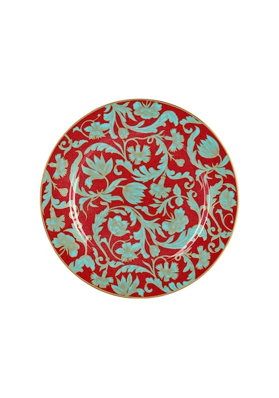 Lucky Art Zeflora Bone 20cm 2li Tabak Seti Lysl 004 Çok Renkli