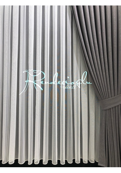 Tül Perde Brillant D018497 Vitella Koleksiyon Ürünü Çok Renkli